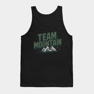 Team Mountain Hiking and Camping Tank Top